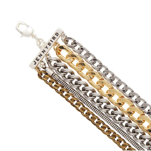 CLEARANCE Jenny Bird Austin Chain Cuff Bracelet - Picture 4 of 7